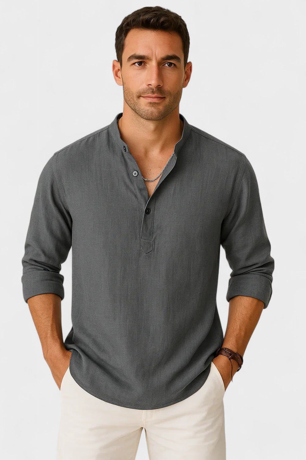 Lasse - Košulja od lanenog pamuka