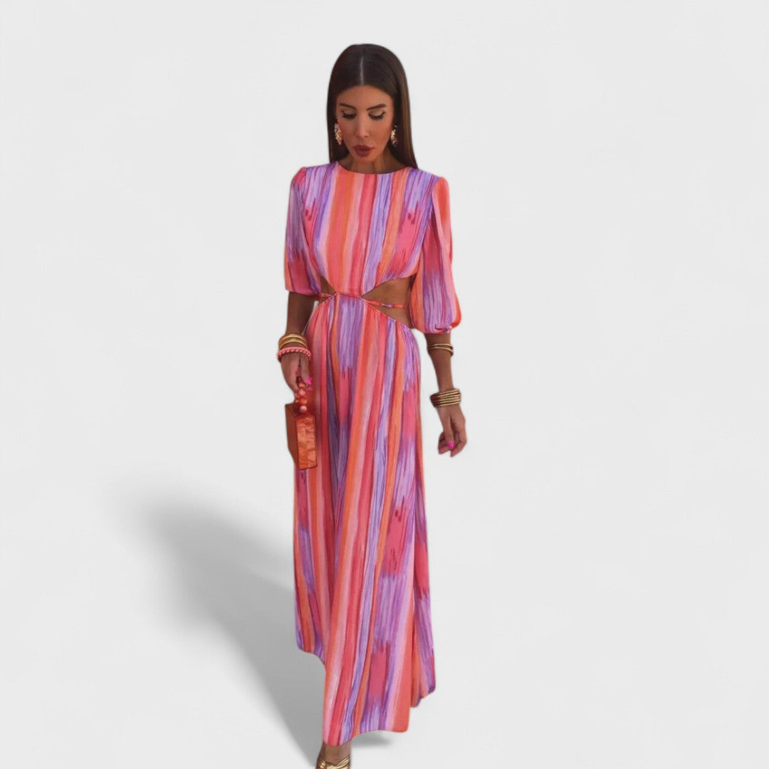 Sara - Elegantna haljina s izrezima