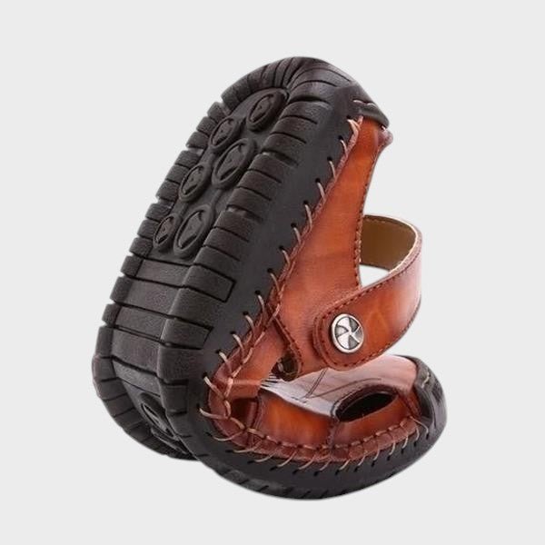 Lars - Premium Ortopædiske Lædersandaler